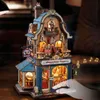 Happyduke Toys miniatúrny domček DIY 3D puzzle s LED Náhľad obrázku produktu 9