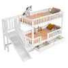 MODFU Etagenbett Kinderbett 90x200cm mit Rutsche und Produktbild-Vorschau 8