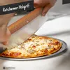 Professionele pizzasteen, pizzaschep en pizzames set - Productafbeelding-voorbeeld 4