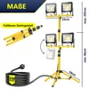 MASKO® LED Baustrahler mit Stativ 100W (2x50W) 6500K, Produktbild-Vorschau 7
