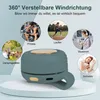 Tragbarer Ventilator mit Clip,Kabelloser Akku Gürtelve Produktbild-Vorschau 5
