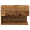 A wooden bedside table with an open shelf. Náhled obrázku produktu