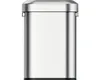 EKO - Cestino ovale urbano 60 litri - Acciaio inox - Anteprima dell’immagine prodotto 3