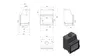 Inserto camino ad acqua KRATKI ZOSIA DECO 14 kW Ø 200 Anteprima dell’immagine prodotto 4