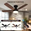 Stropný ventilátor s priemerom 106 cm s osvetlením a Náhľad obrázku produktu 4