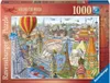 Ravensburger - Puzzle 1000 Around The World In 80 Days Produktbild-Vorschau 1