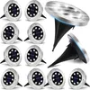12 x 8LEDs Solarleuchten Garten, Solarlampe, Solar Produktbild-Vorschau 1