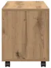 vidaXL Skříňka na kolečkách Artisan dub 72x33x42,5 cm Náhled obrázku produktu 6
