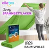 EllaTex Jersey Kinder Spannbettlaken 70x140 Baumwolle – Produktbild-Vorschau 2
