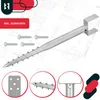 KOTARBAU® Lot de 4 supports de poteau à visser, dimensions Voir les images du produit 5