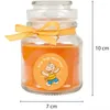 Duftkerze im Bonbonglas "Comic", Duft: Honigmelone ( Orange Produktbild-Vorschau 5