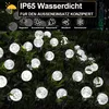 5M 20LEDs Solar Lichterkette Kugel LED Beleuchtung Garten Produktbild-Vorschau 2