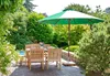 Gartenschirm Sunshine 300 cm dunkelgrün Mittelmastschirm Produktbild-Vorschau 4