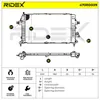 RIDEX 470R0009 Kühler Wasserkühler Motorkühler für OPEL Produktbild-Vorschau 5