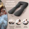 Oreiller ELONEO pour dormir sur le côté avec housse, Voir les images du produit 2