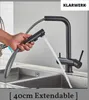 Felix | 3 Wege Premium Schwarz matt ausziehbare Armatur | Produktbild-Vorschau 4