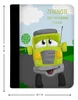 Zeugnismappe, Dokumentenmappe, Ordner A4, Auto Lastwagen 0 Produktbild-Vorschau 2