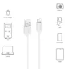 deleyCON 5m Micro USB Ladekabel Datenkabel - Weiß Produktbild-Vorschau 5