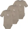 normani 3er Set Baby Merino Body Kurzarm Produktbild-Vorschau 1