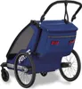 FUXTEC Fahrradanhänger Sportfux Blau FX-FA1  | 2 Sitzplätze Produktbild-Vorschau 4