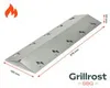 Coperchio del bruciatore in acciaio inox - 375x120 mm - Anteprima dell’immagine prodotto 7