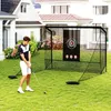 Siatka golfowa COSTWAY, siatka treningowa z tarczą, torba Podgląd zdjęcia produktu 2