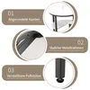 INONEFT 2er-Set Couchtische, Beistelltische, Marmoroptik, Produktbild-Vorschau 11