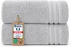 Komfortec 2er Saunatuch Set 80x200 cm aus 100% Baumwolle, Produktbild-Vorschau 3
