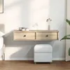 "im  " Wandregal mit Schubladen Sonoma-Eiche 100x37,5x19 cm Produktbild-Vorschau 3