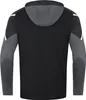 Jako Performance Kapuzenjacke Kinder - Schwarz / Anthra Produktbild-Vorschau 2