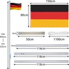 XINZI Mât de drapeau en aluminium de 6,5 m avec drapeau Voir les images du produit 2