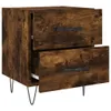 vidaXL Nachttische 2 Stk. Räuchereiche 40x35x47,5 cm Produktbild-Vorschau 8