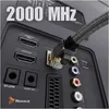 Flaches Cat 8 LAN Kabel 3m Netzwerkkabel 40Gbps 2000MHz Produktbild-Vorschau 7