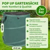 TTL GARDEN 2x 85L Premium Pop Up Gartensack – 2er Set Produktbild-Vorschau 2