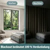 Extra Breite Vorhang Leinenoptik Verdunkelung Raumteiler Produktbild-Vorschau 6