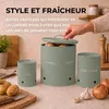KOOK TIME 3 Boîtes à Légumes Pommes de Terre Oignons Ail, Voir les images du produit 5