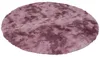 Fluffy Hochflor Shaggy Teppich Altrosa Rund, Größe:160 cm Produktbild-Vorschau 2