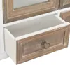 Close-up of an open drawer on a wooden cabinet. Anteprima dell’immagine prodotto