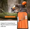 8 PCS Chainsaw Sharpener File Kit Hand Tool for Sharpening Voir les images du produit 7