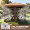 COSTWAY Tente de jardin 3,5 x 3,5 m, tente pliante Voir les images du produit 5