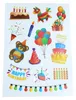 Geburtstag Sticker für Kinder,16 Bögen Sticker Produktbild-Vorschau 5