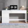 MODFU Bureau met hoogglansafwerking en LED-verlichting, 120 Productafbeelding-voorbeeld 1