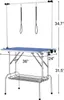 A grooming table for pets with dimensions indicated. Náhled obrázku produktu