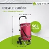 Juskys 3in1 Einkaufstrolley für Treppen - 56 L, klappbar & Produktbild-Vorschau 3