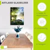 ARTland Glasbild Angelsteg am Morgen Größe: 60x80 cm Produktbild-Vorschau 3