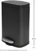 Spirella Treteimer Venedig - schwarz - 5 Liter - Metall - Produktbild-Vorschau 2