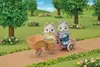 Figurki husky Hayden i Pauline na rowerze tandemowym Anteprima dell’immagine prodotto 25
