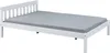 Inter Link Doppelbett VILMAR 140x200 Weiß Massivholz Produktbild-Vorschau 1