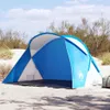 vidaXL Strandzelt 2 Personen Azurblau Pop-Up Wasserdicht Produktbild-Vorschau 2