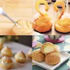 3-teiliges Set Edelstahl-Windbeuteltüllen, Gebäcktüllen, Produktbild-Vorschau 5